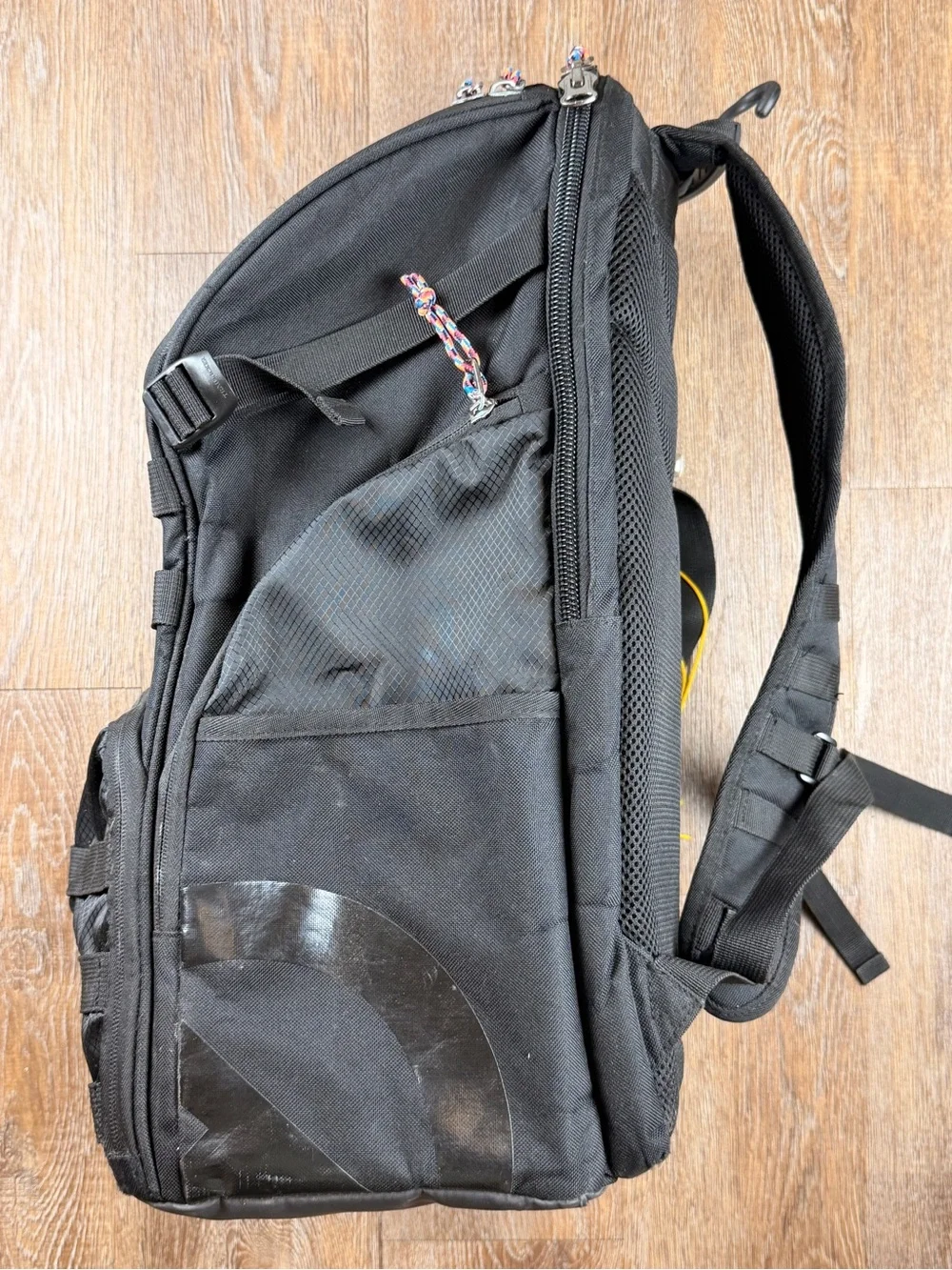 Trailkicker 35L XL Black Basketball Backpack Shoe Ball Laptop Compartments